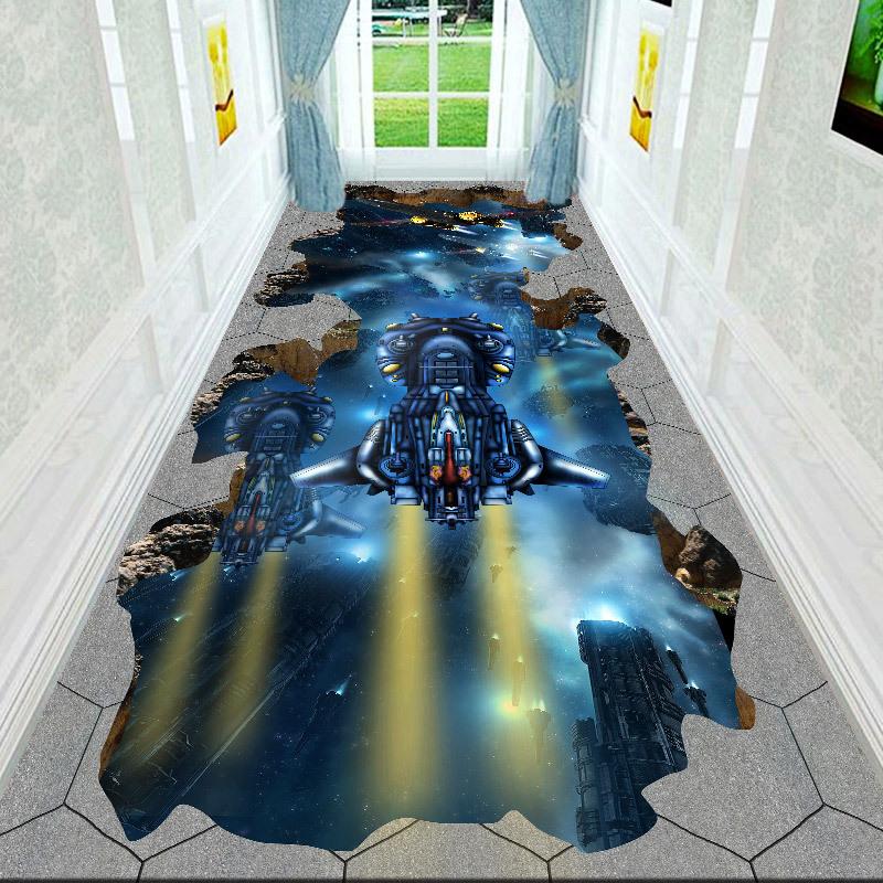 3D ковры для коридора, гостиной, украшения дома, вестибюля отеля, длинного ковра, лестницы, коврика для входной двери