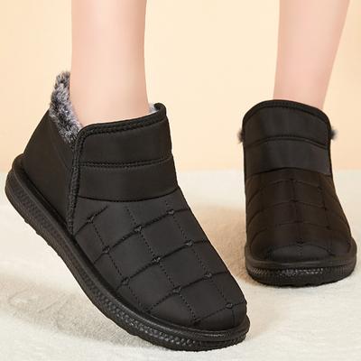 Модные женские сапоги для снега, женские сапоги больших размеров, водонепроницаемая женская обувь, сохраняющая тепло, обувь для женщин, плюшевые новые зимние сапоги Botas Mujer