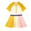 Girls One Piece Swimsuit With Skirt And Goggles Set Summer Beach Spring Swimwear For Big Kids