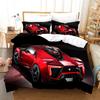 Sports Car Duvet Cover Sets Race Car Bedding Sets With Pillowcases For Teens Kids Boys Cool Bedroom Decor 23pcs Bedclothes