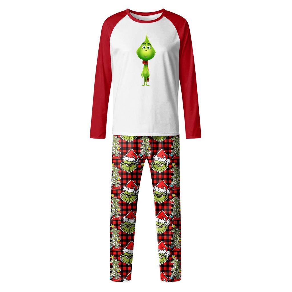Christmas Day  Prints Family Matching Long Sleeve Tops+Pants Set Family Matching Sets