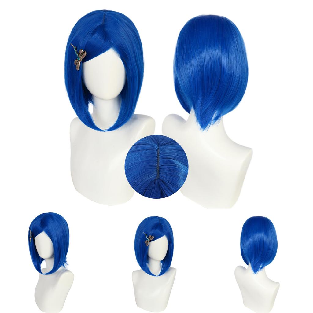 Coraline The Secret Door Cosplay Wig With Mechanism Craft For Role Play And Costume Occasions