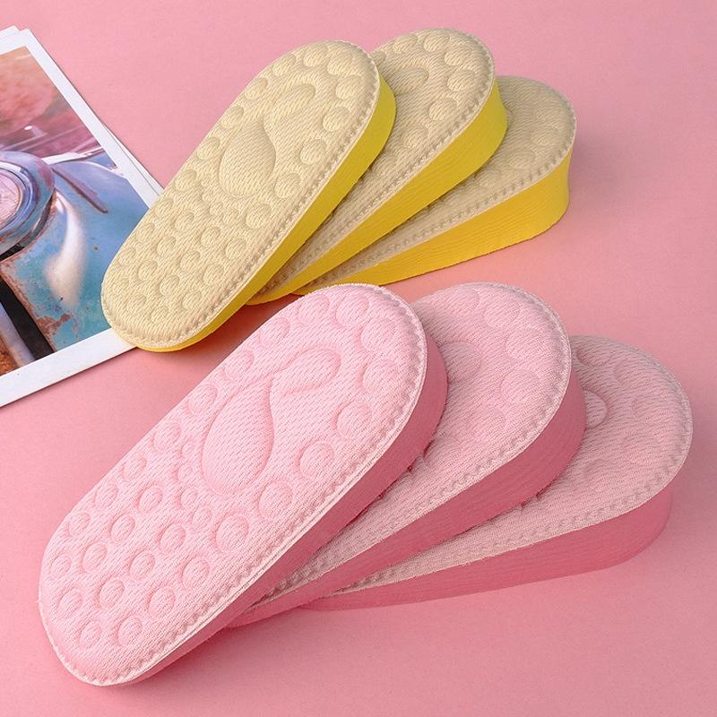 Стельки, увеличивающие рост, для женской обуви, стельки, вставки для обуви, увеличивающий каблук, увеличивающий шаблон, подушка, стельки из пены с эффектом памяти из ЭВА