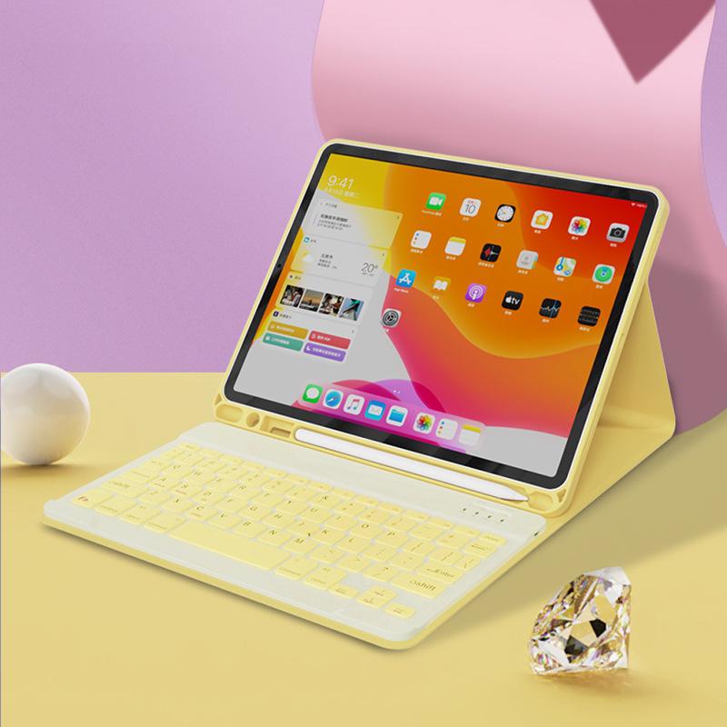 Кожаный чехол с клавиатурой Bluetooth для iPad Air 10.2, слот для ручки Pro11, корпус 9,7/10,5 дюймов