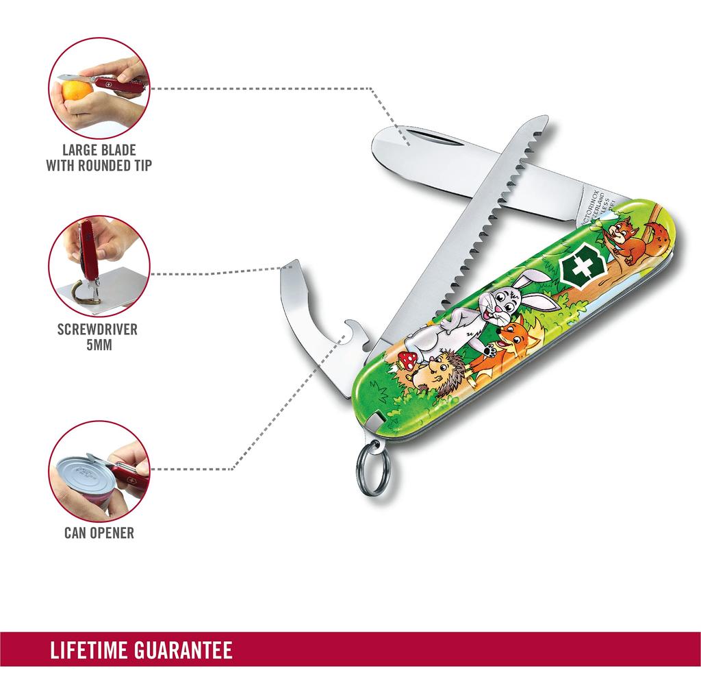 VICTORINOX My First Victorinox Animal Edition Rabbit Knife for Children Outdoor [] 0.2373.E2