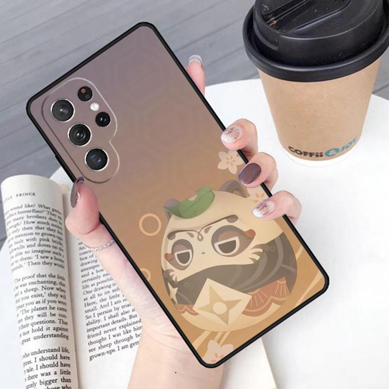 Чехол Genshin Impact Иконка чехол для телефона Чехол Для Samsung Galaxy S24 S25 Ultra S21 S22 Ultra S10E Note 10 Plus Note 20 FE S23