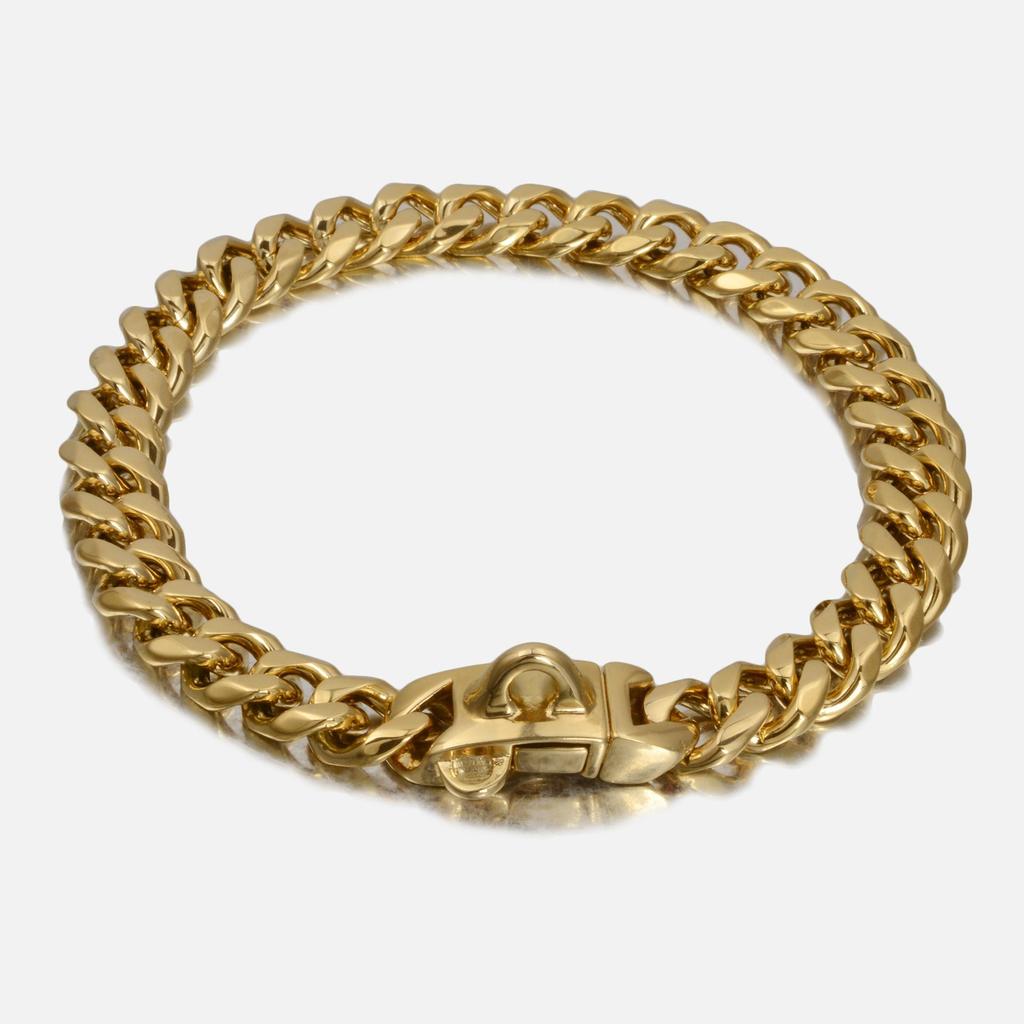 Золотая цепочка-колье для собак из нержавеющей стали, 15 мм, толстое кубинское звено для ошейника для собак Pitbull, ошейники для домашних животных, чихуахуа, Correa Perro