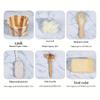 1pc Shape Natural Environmental Friendly Wooden Bucket-packed Spa Set, Body Skin Cleaning Spa Bath Gifts Sets