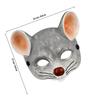 3D Маска Мыши Коричневая Легкая Вечеринка Маска для Лица Для Хэллоуина Карнавала Маскарада Маскарадного Бала Взрослый Детский Костюм Аксессуар
