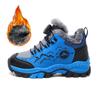 Winter Children's Anti Slip Wear-resistant Velvet Warm Outdoor Hiking Shoes Cotton Shoes Snow Boots Sports and Leisure Shoes