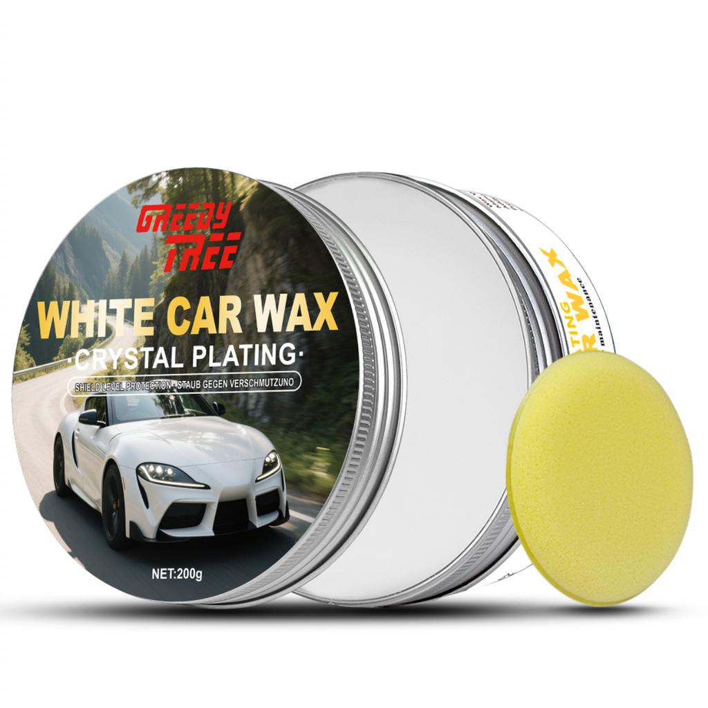 Премиальный воск для ухода за автомобильной краской - Долговечная защита от УФ-лучей и усилитель глубокого блеска, защита от царапин для всех автомобилей