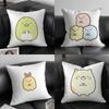 1 шт. Милая мультяшная наволочка Sumikko Gurashi Модная квадратная наволочка Спальня Диван Гостиная Ins Декор Отдых