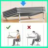 Aluminum Alloy Laptop Holder Stand Desktop Height Increase Foldable Heat Dissipation Bracket Anti Slip For All Notebook