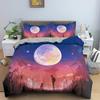 Natural Scenery Moonlight Shadow Bedding Set Boys Girls Twin Queen Size Duvet Cover Pillowcase Bed Kids