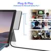 Surface Pro 7 USB-концентратор-адаптер Порт HDMI Порты Порт Type C Кардридер Высокоскоростная передача данных Алюминиевый специализированный концентратор Surface Pro7 6-в-2