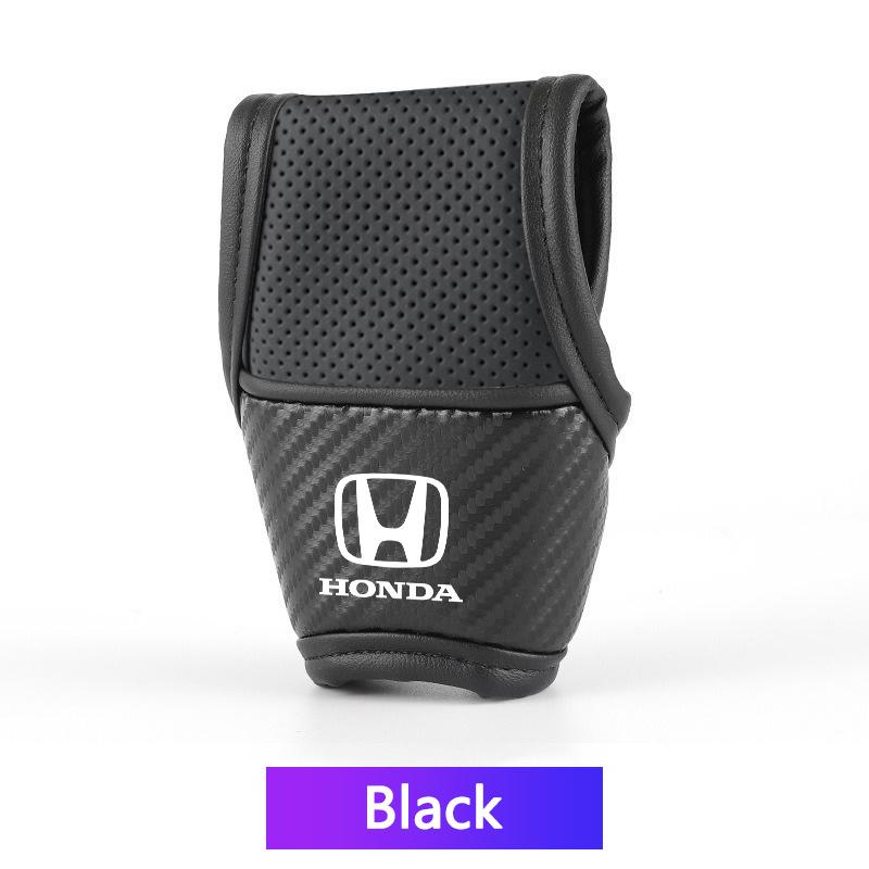 ARD1 High Quality Car Logo Shift Handle Covers Non-Slips Gearshift Cover For Honda Civic Accord Fit City Vezel CRV Odyssey Pilot Jazz