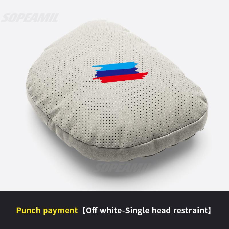 HPYG2 For BMW M X1 X3 X5 X6 G20 G30 E36 E39 E46 E90 E92 F15 F20 F25 F30 Car Headrest Neck Support Seat Lumbar Cushion Soft Neck Pillow