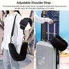 Multi-Position Travel Pillow with U-Shape Support-Plush Cushion for Neck&Back Ideal for Planes Trains &Automobiles Can Be Filled
