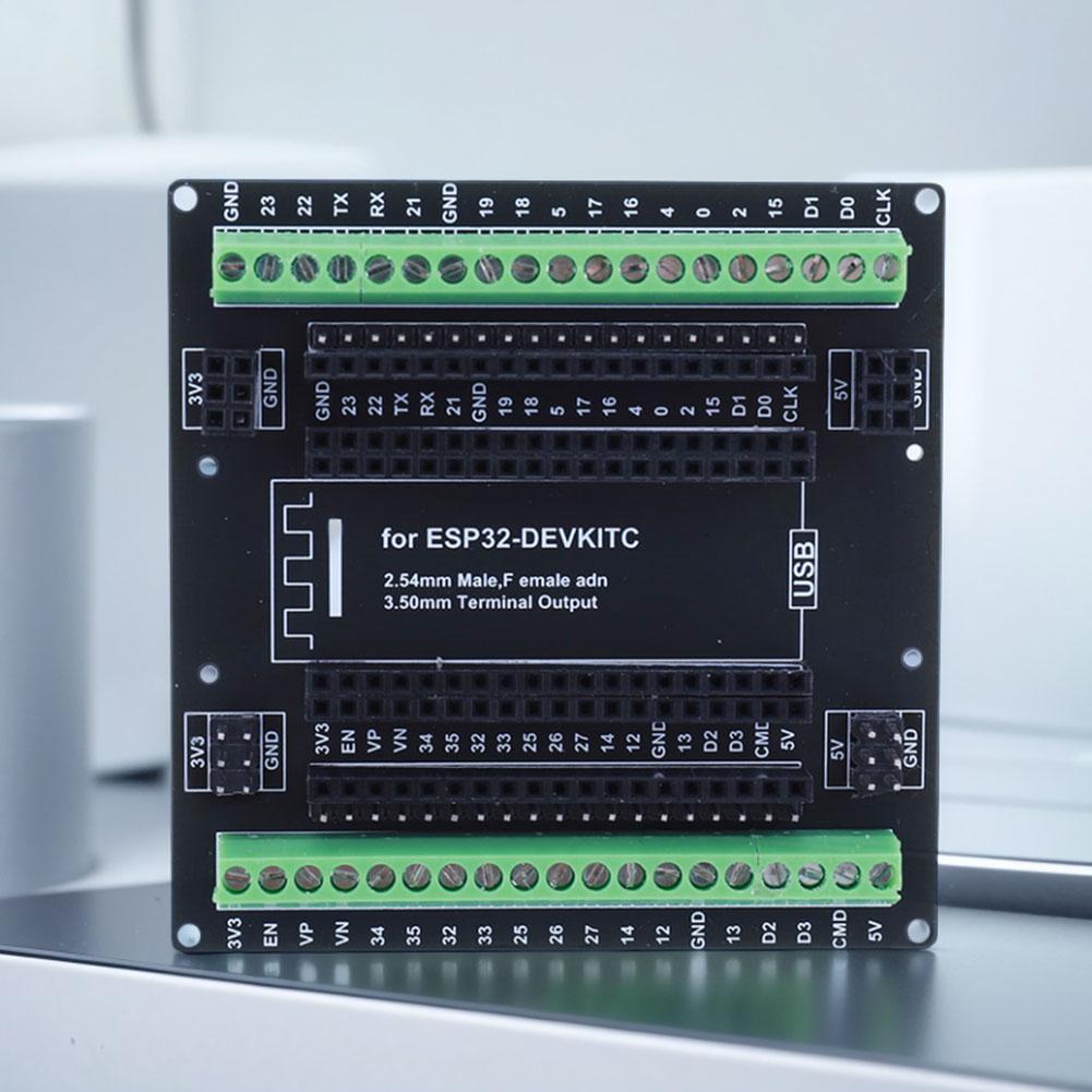 For ESP32 Super Breakout Board GPIO Expansion Module for ESP32-DevKitC ESP-WROOM-32 for 0.9inch /1.0inch Size ESP32 Module