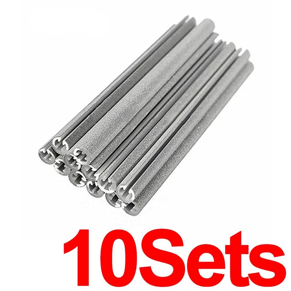 12Pcs Bicycle Spoke Reflectors Bike Reflector Tube Cycling Night Safety Reflective Bikes Wheel Rim Spoke Mount Clip Tube 80mm