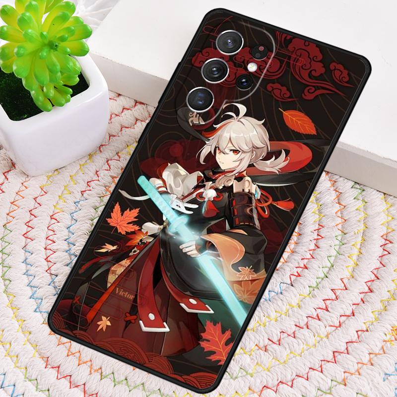 Каэдэхара Кадзуха Genshin Impact Силиконовый Чехол для Телефона Для Samsung Galaxy note 10 pro S26 S25 S24 S23 S22 S21 Plus S25Ultra Чехол