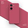 Конфетный цветной чехол из жидкого силикона для vivo iQOO Neo11 Neo 11 5G Китай Мягкий Оригинальный Высококачественный Прямоугольный Бампер
