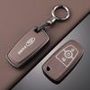 TPU Car Key Case Cover Keychain Pendant For Ford Focus Mondeo Fiesta Kuga B-Max C-Max S-Max Anti Drop Protective Shell Sticker