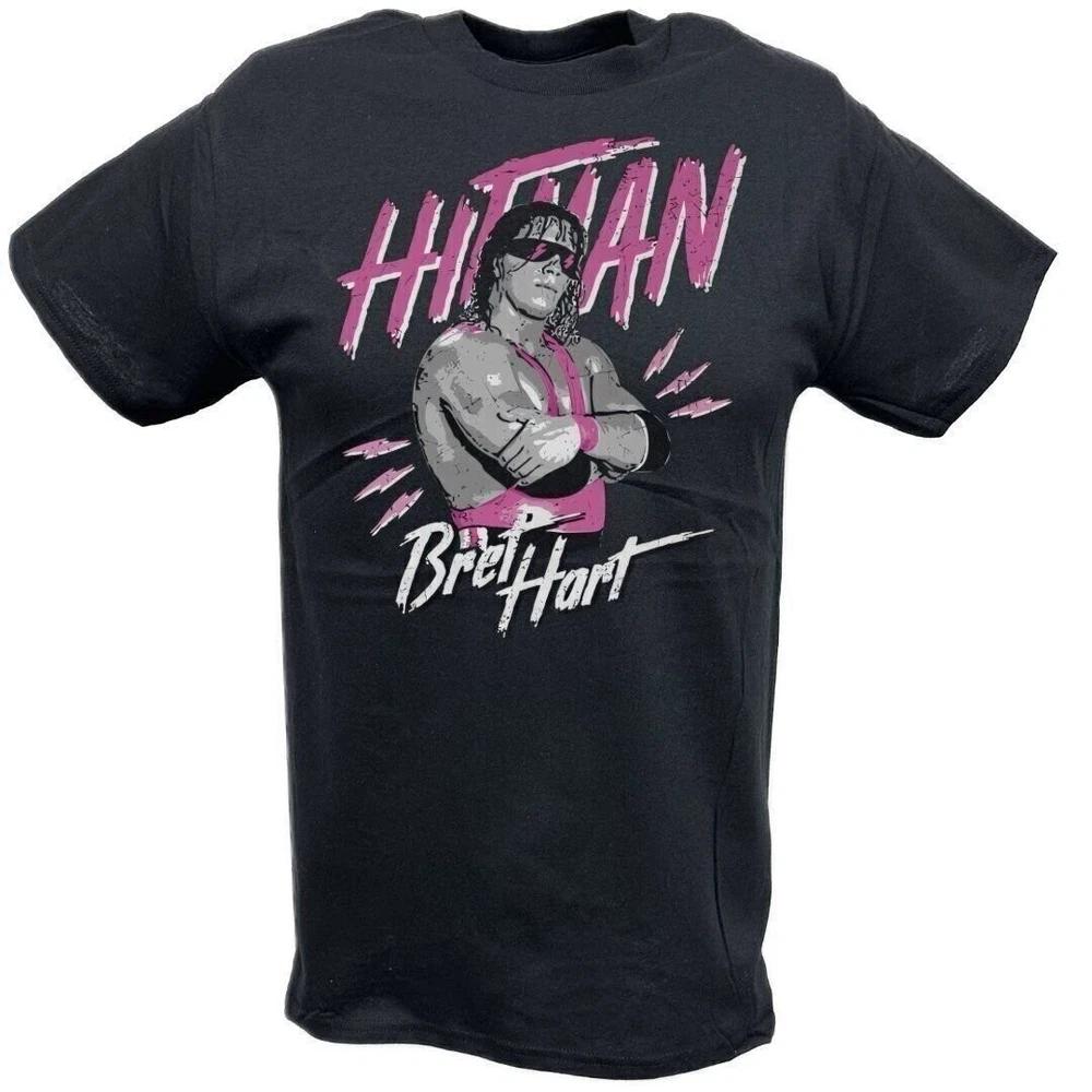 Bret Hart HitUnisex Arms Folded Pose Tshirt