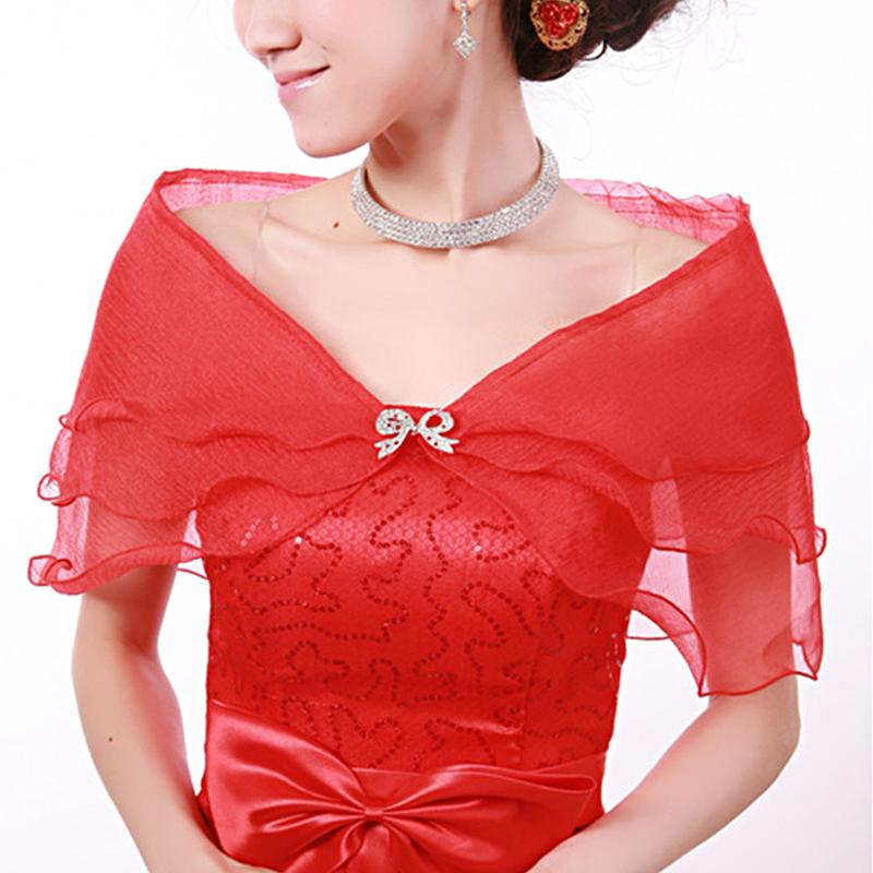 1 шт. однотонная шаль из лесной системы, модное свадебное платье, универсальный бант, пуговицы, тонкий стиль, одно плечо