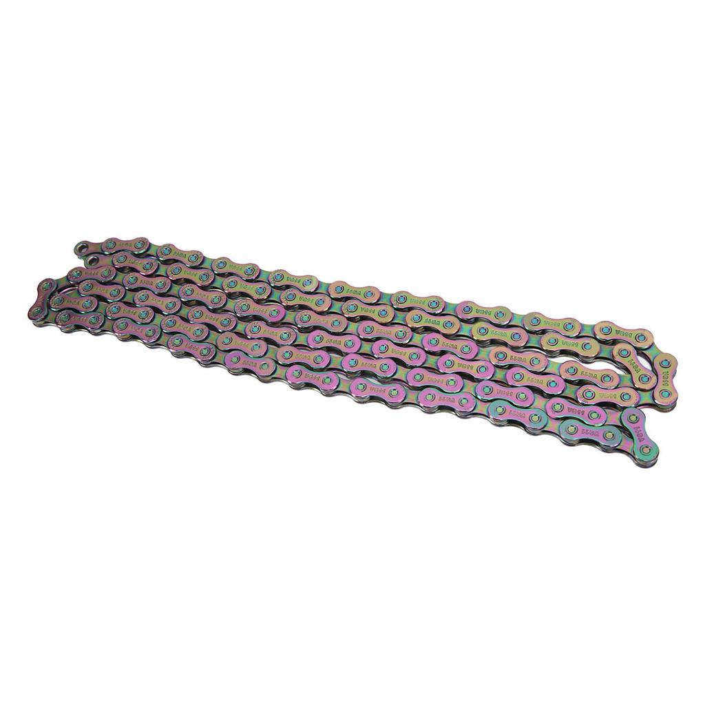11 Speed Bike Chain Carbon Steel Colorful Road Bike Chain with Chain Connector for VG SPORTS