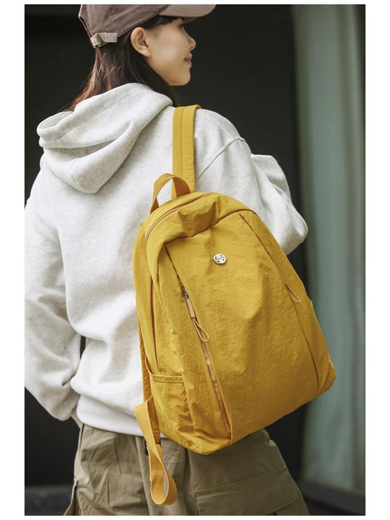 Женский ультралегкий водонепроницаемый нейлоновый дорожный рюкзак - Универсальный и красочный