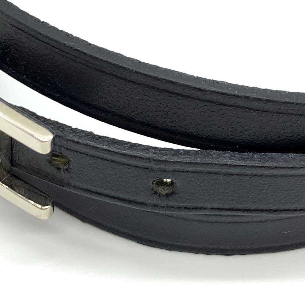 Used HERMES Apibracelet leather Women