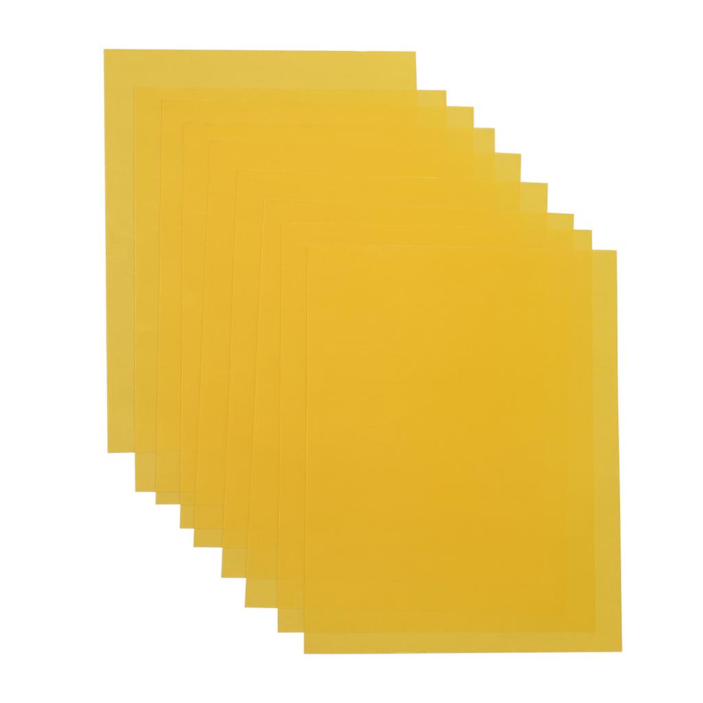 9PCS 30 * 20cm Photography Light Color Filters Set Transparent Light Gel Sheet for Studio