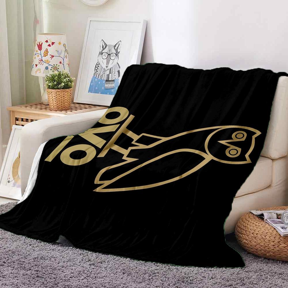 Ovo Owl Flannel Blanket Throw Blanket Soft Warm Sofa Bed Camping home Decor Unique Christmas Gift C926362