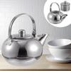 Stainless Steel Pot Electric Kettles Water Tea Teakettle with Strainer Toaster Large Capacity for Home Teapot