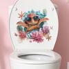 Turtle Coral Aquatic Grass Toilet Bathroom Toilet Decorative Wall Stickers