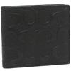 Coach Men's Bifold Wallet, F75363, Black, Outlet, Used
