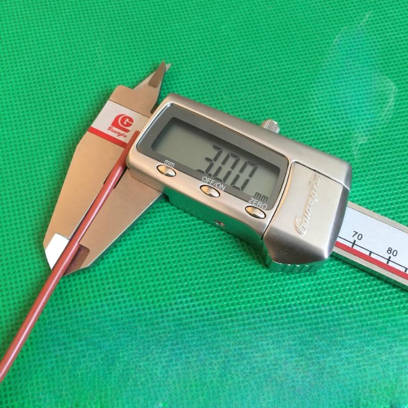 Infrared Warm Floor Cable 12K 33ohm/m Electric Carbon Heating Wire Coil 2.0mm Fiber Wire Floor Hotline Thickening Electric Blanket Soft Silicone Pad