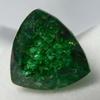 Natural Green Emerald Loose Gemstone 8 ct Trillion Cut for Jewelry Making and Gem Collections