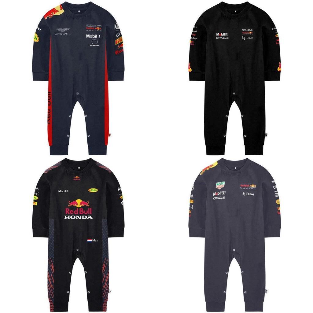 Костюм для ползания для детей-энтузиастов гонок F1, комбинезон для малышей от 1 до 3 лет