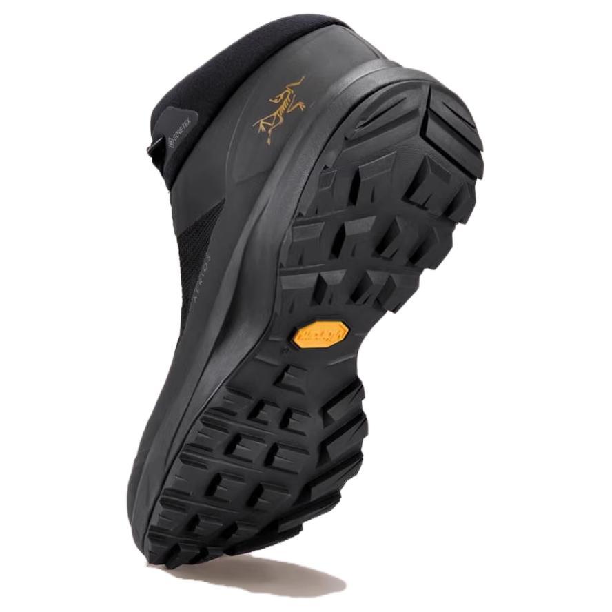 Arcteryx Ботинки для хайкинга Aerios FL 2 Mid GTX Удобные Прочные Водонепроницаемые Дышащие Поддерживающие Женские походные ботинки Черный X000006337-BLACK/BLACK