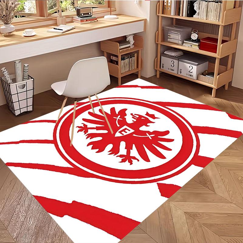 Eintracht Frankfurt Print Rug, Washable Floor Carpet, For Entryway Dorm Laundry Room Office Study, Home Decor Birthday Christmas Gift