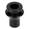 Universal Aluminum M12x1.25 Shift Boot Retainer Connector Adapter Manual Gear Shifter Black