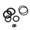 407Pcs Rubber O Ring Assortment Set Seal Plumbing Garage Kit With Case O-Ring Washer Seals Black