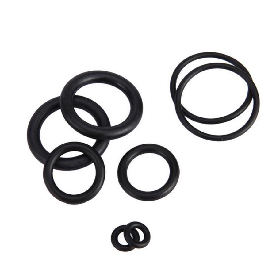 407Pcs Rubber O Ring Assortment Set Seal Plumbing Garage Kit With Case O-Ring Washer Seals Black