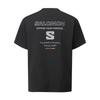 New SALOMON UNI T Shirt Unisex Black C28083
