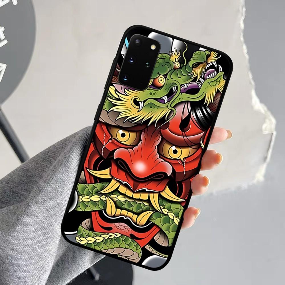 Чехол для телефона Самурайская маска Они для Samsung S 9 10 20 21 22 23 30 23 24 Plus Lite Ultra FE S10lite Fundas