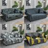 Seater Geometric Sofa Covers For Living Room Elastic Sofa Slipcovers Stretch All -Inclusive Couch Cover Home Xmas Decor