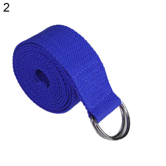 Yoga Stretch Strap Training Belt Waist Leg Fitness Girl Exercise Sports Gym Tool
