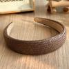 Solid Color Wide Edge Headband Wide Edge Women's Headband Fashion Hair Hoop  Women